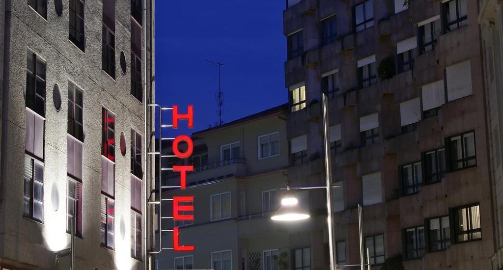 Hotel Alda Centro Pontevedra Eksteriør billede